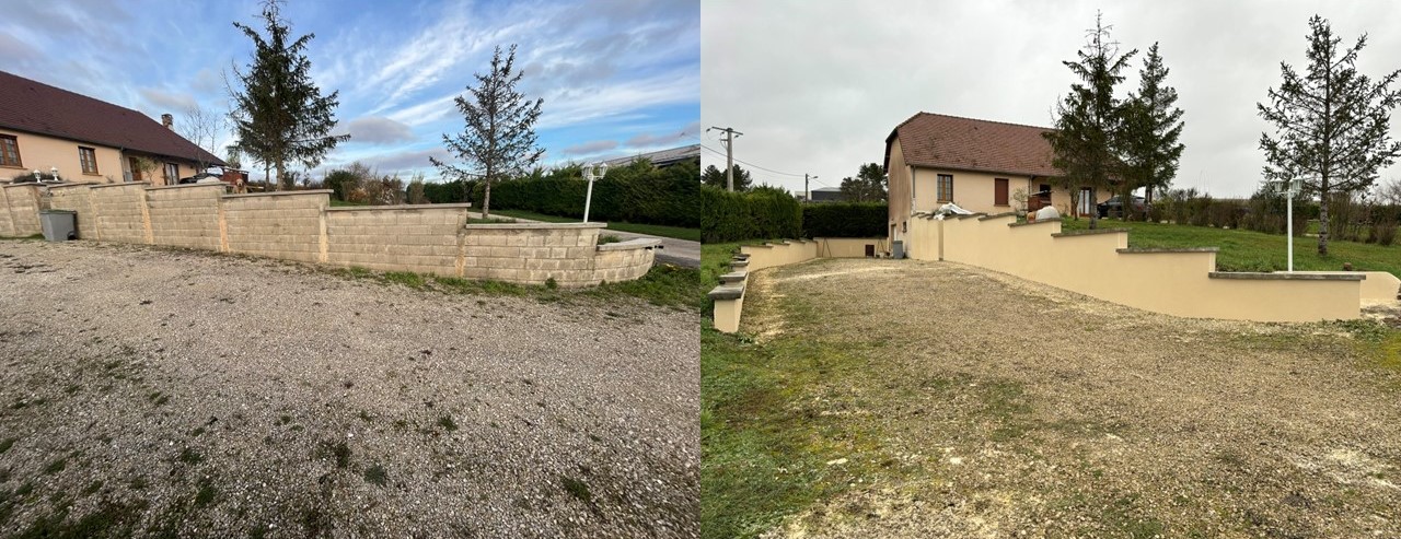 Enduit à la chaux dans l’Aube